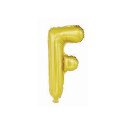 Letter And Number Series-Letter and number foil balloon AmericanSmallLetterF