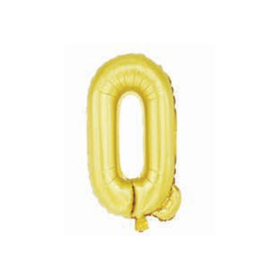 Letter And Number Series-Letter and number foil balloon AmericanSmallLetterQ