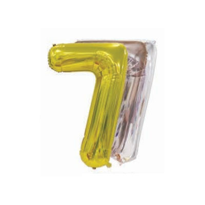 Letter And Number Series-Letter and number foil balloon USversionlargenumber7