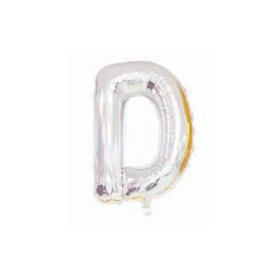 Letter And Number Series-Letter and number foil balloon AmericanversionmediumletterD