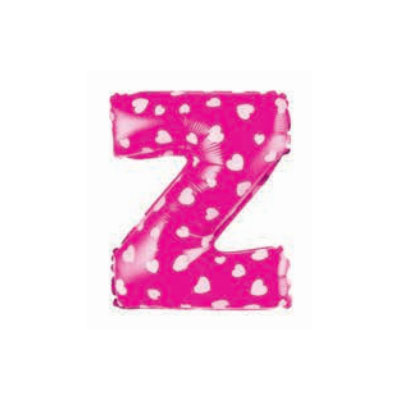 Letter And Number Series-Letter and number foil balloon CardioidSmallLetterZ