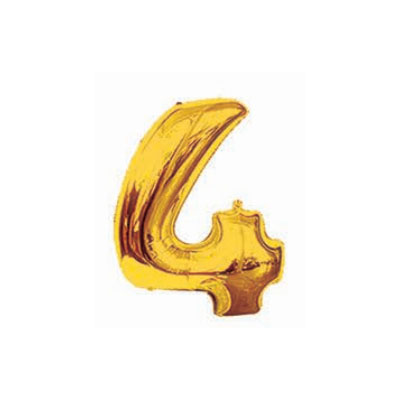 Letter And Number Series-Letter and number foil balloon Oldmodelnumber4
