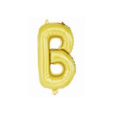 Letter And Number Series-Letter and number foil balloon AmericanSmallLetterB