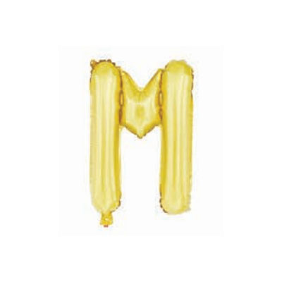 Letter And Number Series-Letter and number foil balloon AmericanSmallLetterM