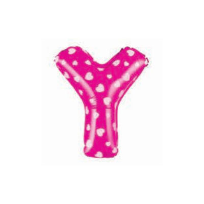 Letter And Number Series-Letter and number foil balloon CardioidSmallLetterY