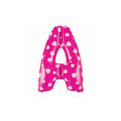 Letter And Number Series-Letter and number foil balloon CardioidSmallLetterA