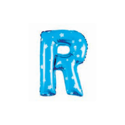 Letter And Number Series-Letter and number foil balloon StarSmallLetterr