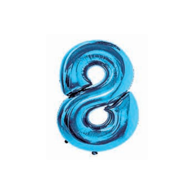 Letter And Number Series-Letter and number foil balloon Oldmodelnumber8