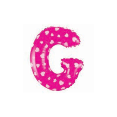 Letter And Number Series-Letter and number foil balloon CardioidSmallLetterG