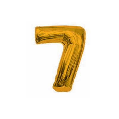 Letter And Number Series-Letter and number foil balloon Oldmodelnumber7
