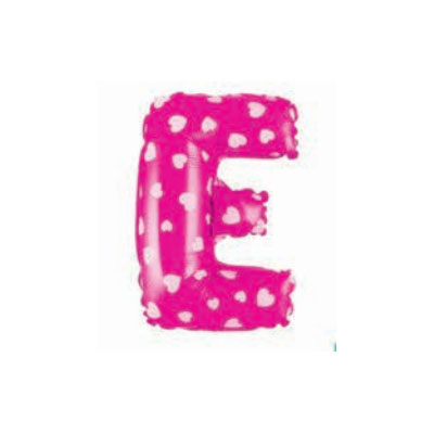 Letter And Number Series-Letter and number foil balloon CardioidSmallLetterE