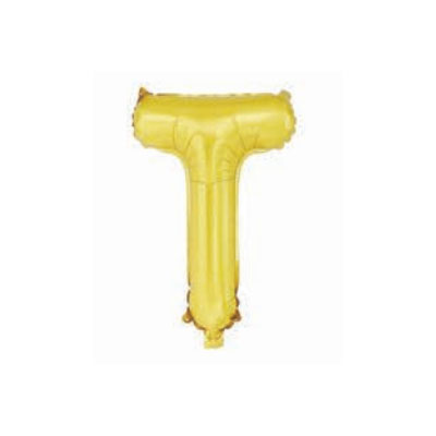 Letter And Number Series-Letter and number foil balloon AmericanSmallLetterT