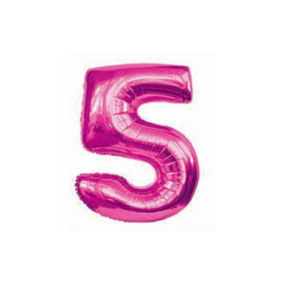 Letter And Number Series-Letter and number foil balloon Oldmodelnumber5