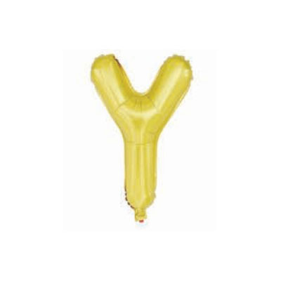 Letter And Number Series-Letter and number foil balloon AmericanSmallLetterY