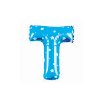 Letter And Number Series-Letter and number foil balloon StarSmallLettert
