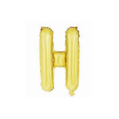 Letter And Number Series-Letter and number foil balloon AmericanSmallLetterH