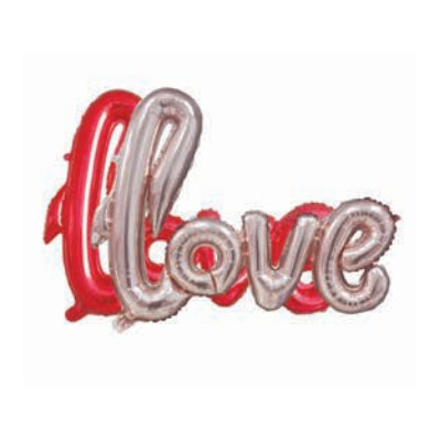 love series-Love foil balloon love1