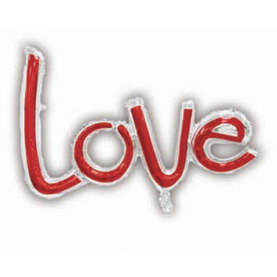 love series-Love foil balloon love2