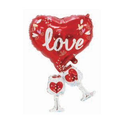 love series-Love foil balloon love seriesA0482