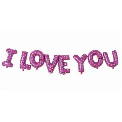 love series-Love foil balloon iloveyou