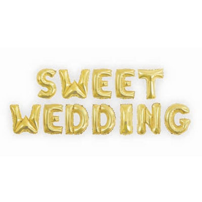 love series-Love foil balloon sweetwedding